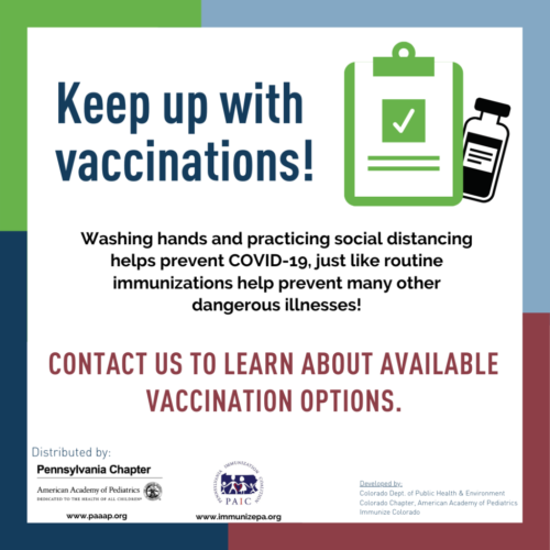 Keep up with vaccinations instagram